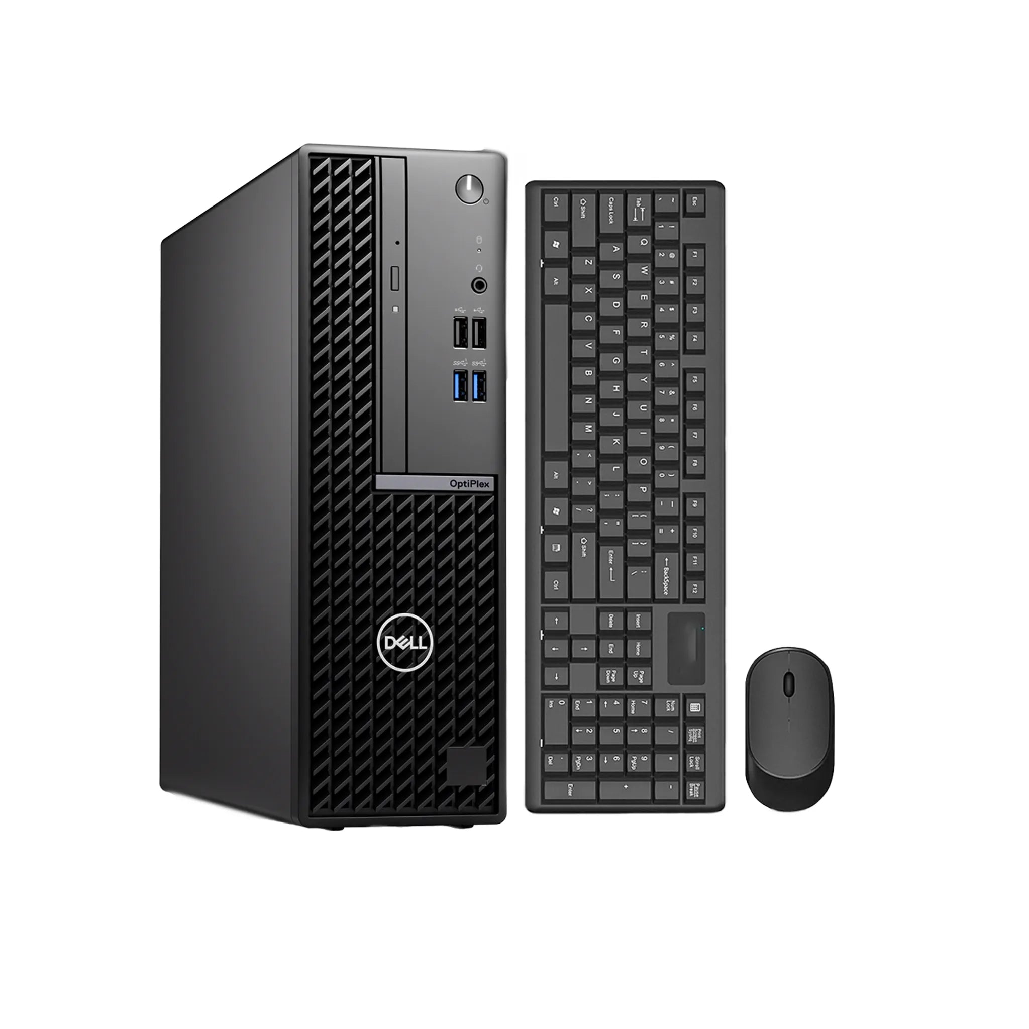 Brand New Dell OptiPlex 7020 Desktop (Intel Core i5-12500, 16GB DDR5 RAM, 512GB SSD, Windows 11 Pro, DVD Drive) | 1-Year Warranty + Free Keyboard & Mouse | Qatar Fast Delivery