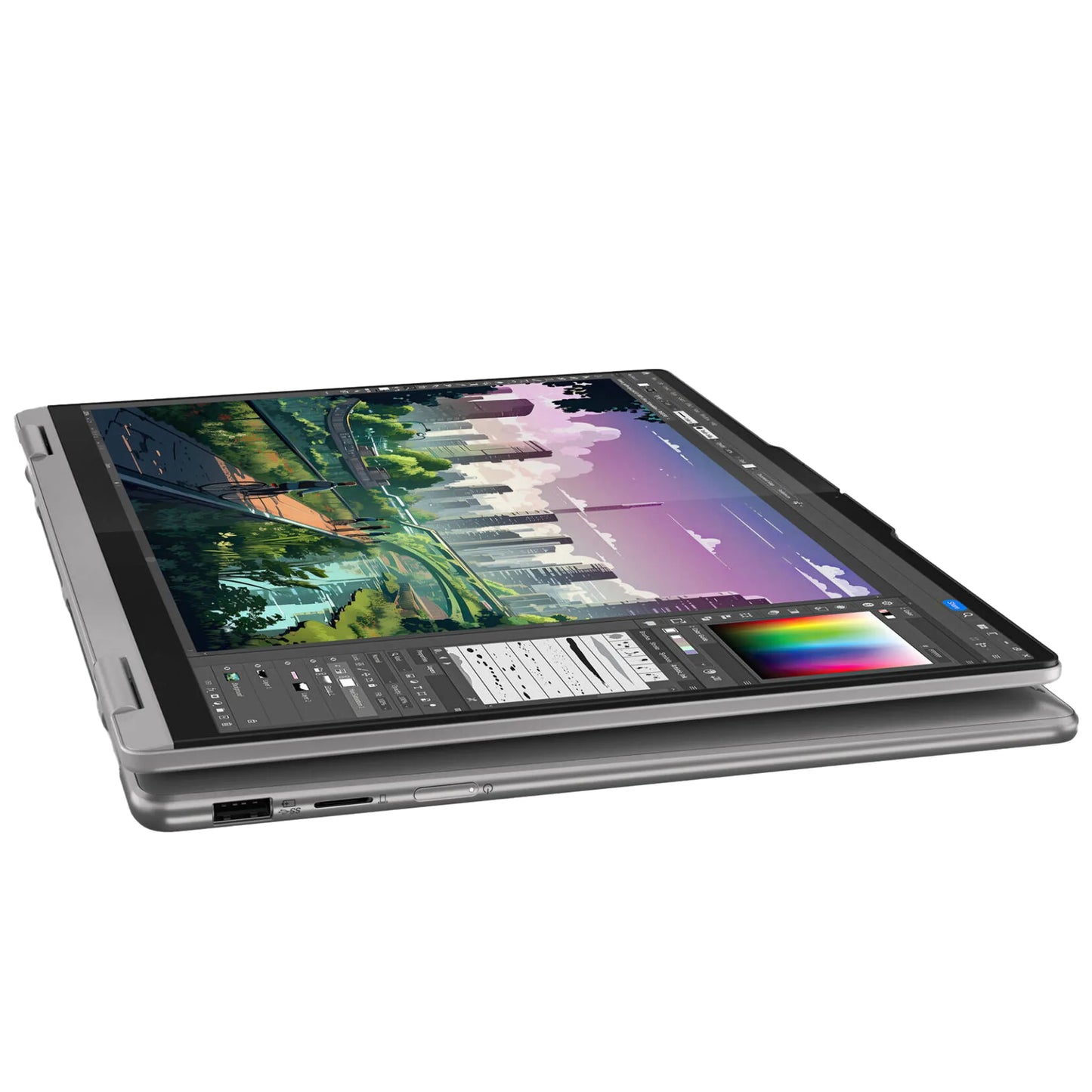 Brand New Lenovo Yoga 7 2-in-1 14" WUXGA (AMD Ryzen 5-8640HS, 8GB RAM, 512GB NVMe SSD, Win 11) β Sealed Pack | 1-Year Warranty + Free Bag | Qatar Fast Delivery