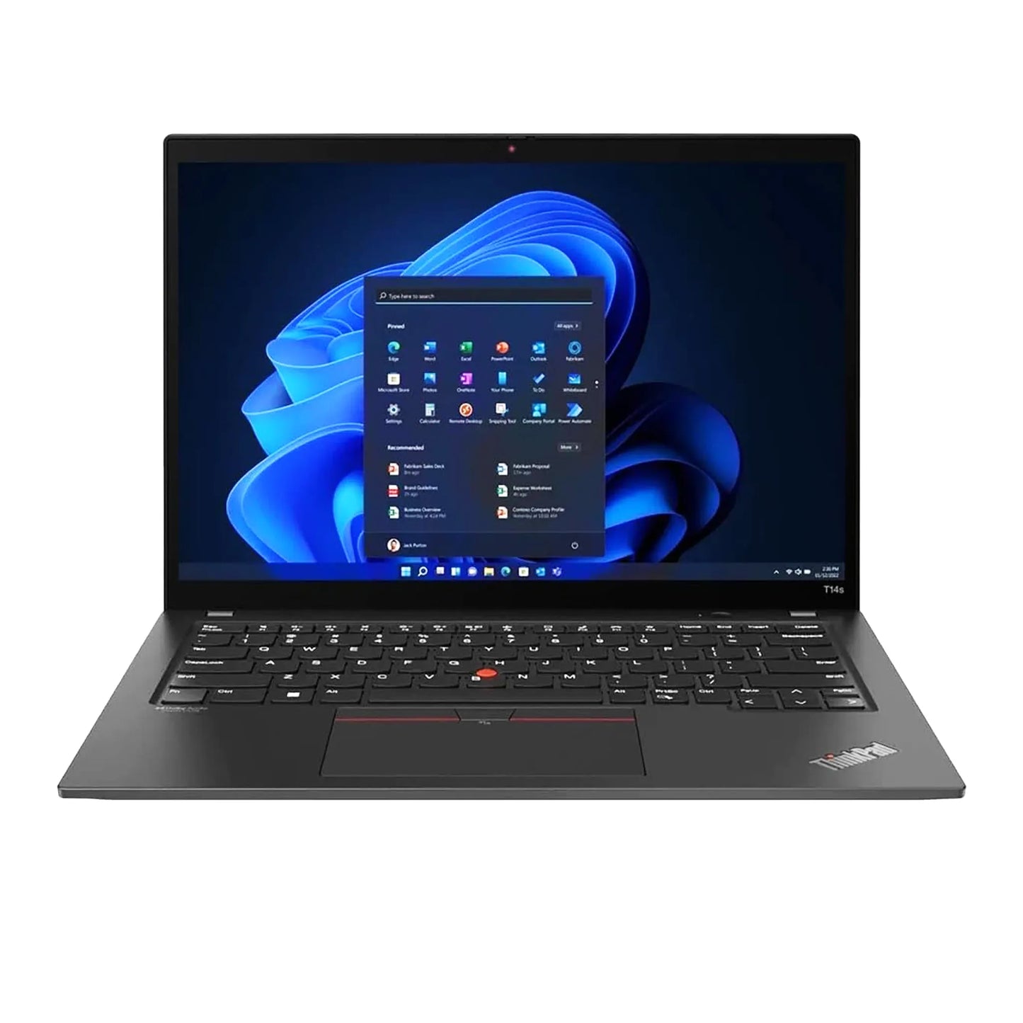 Pre-Owned Lenovo ThinkPad T14s 14" Touch (Intel Core i7-10th Gen, 16GB RAM, 512GB NVMe SSD, Win 11) β Grade A | 1-Year Warranty + Free Bag & Mouse | Qatar Fast Delivery