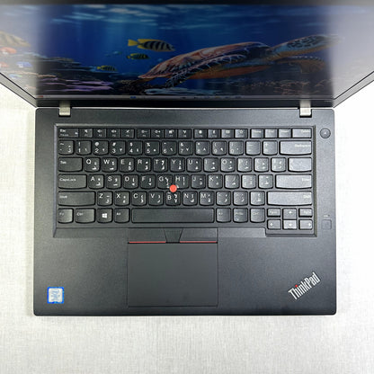 LENOVO ThinkPad T480, 14" Intel Core i7 8th Gen, 16gb RAM, 256gb SSD