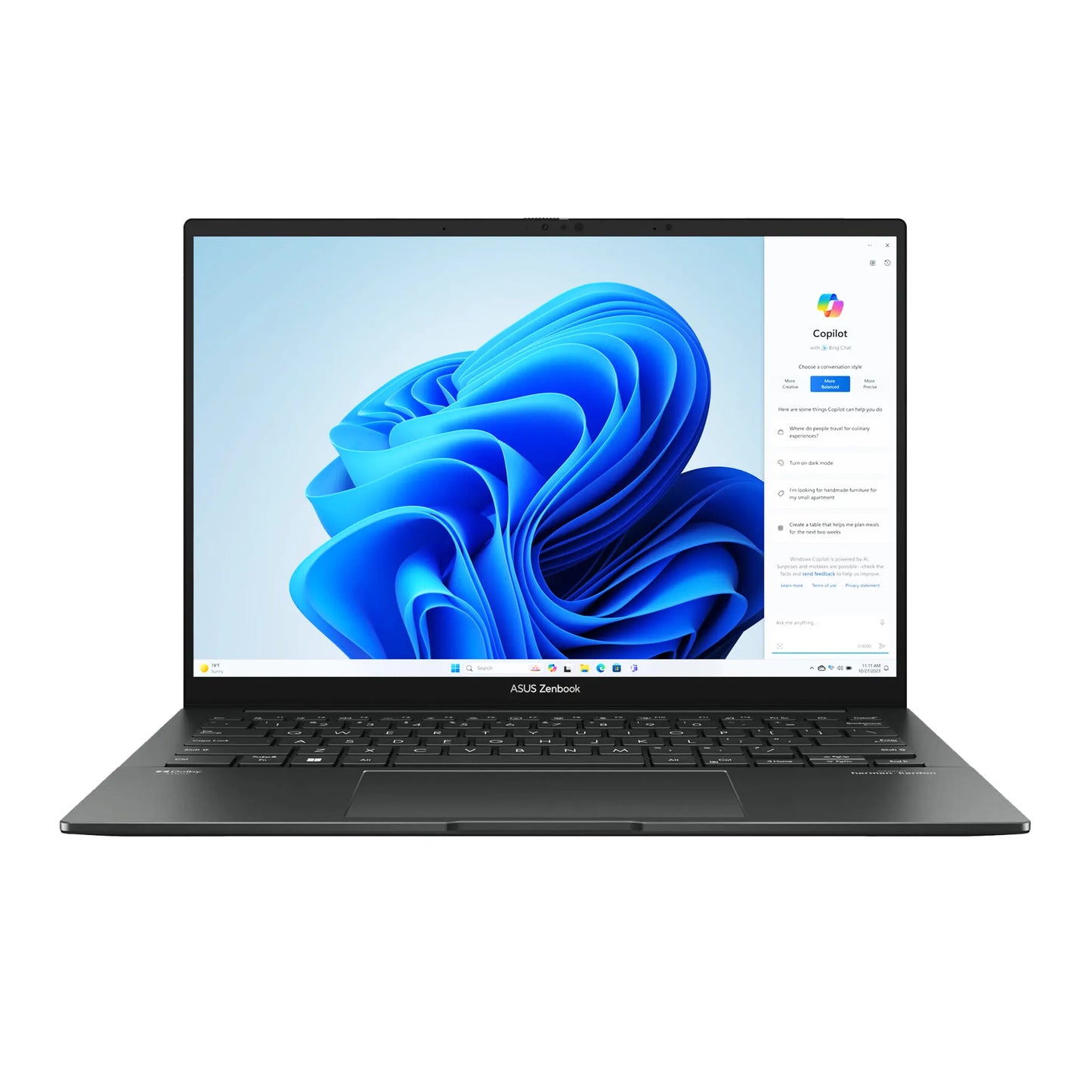 Brand New ASUS Zenbook Q415MA 14" OLED Touch Laptop (Intel Core Ultra 5 125H AI Processor, 8GB LPDDR5 RAM, 512GB NVMe SSD, Stylus Support) – 1-Year Warranty + Free Bag | Qatar Fast Delivery