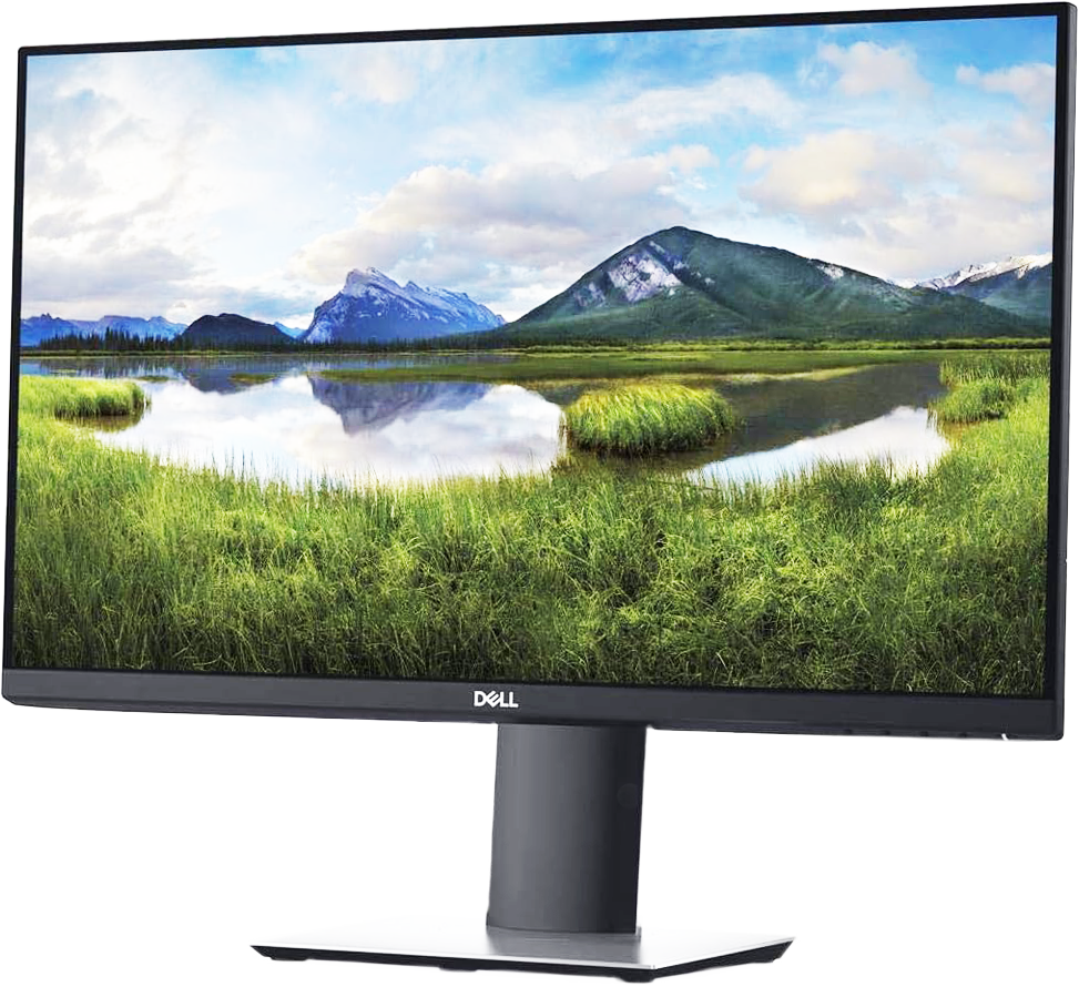 DELL 24" Open-Box Monitor, FHD, Anti-Glare, 360 Rotatable, Height Adjustable